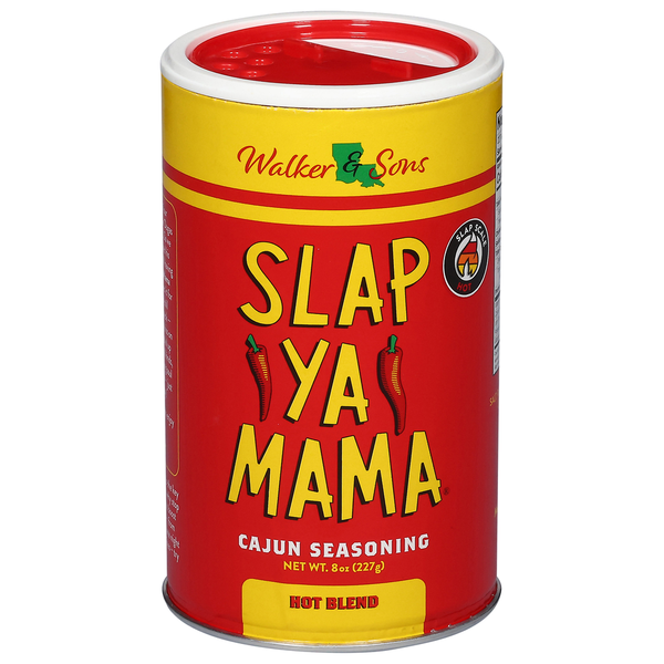 Spices & Seasonings Slap Ya Mama Cajun Seasoning, Hot Blend hero