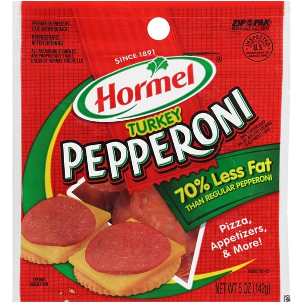 Lunch Meat HORMEL Pepperoni Pepperoni Turkey hero