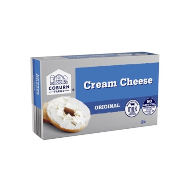 Packaged Cheese Coburn Farms Cream Cheese Bars hero