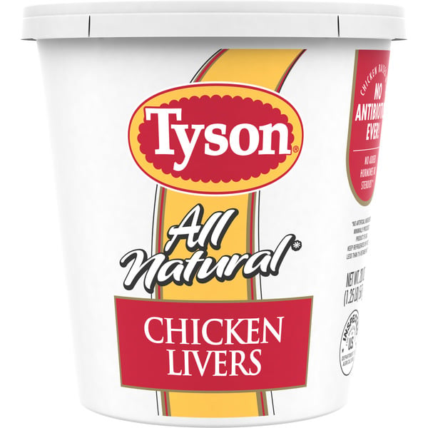 Packaged Poultry Tyson All Natural* Chicken Livers hero