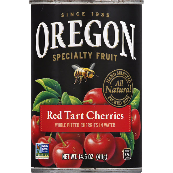 Canned Fruit & Applesauce Oregon Fruit Red Tart Cherries hero