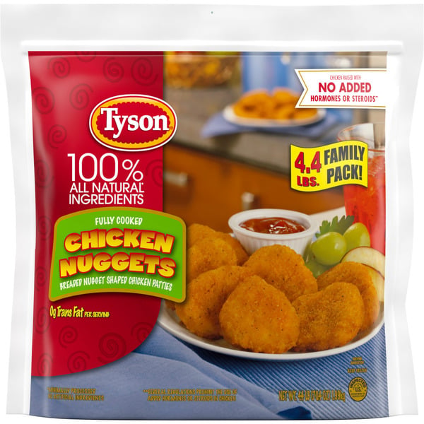 Frozen Meat & Seafood Tyson Fully Cooked Chicken Nuggets, Frozen hero