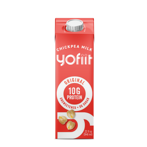 YoFiit Original, High Protein Chickpea Milk hero