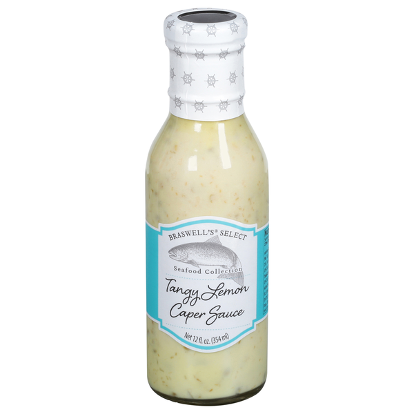 Condiments Braswell's Caper Sauce, Tangy Lemon hero