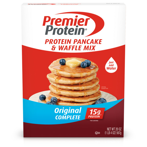 Protein & Meal Replacements Premier Protein Original Complete Pancake & Waffle Mix hero