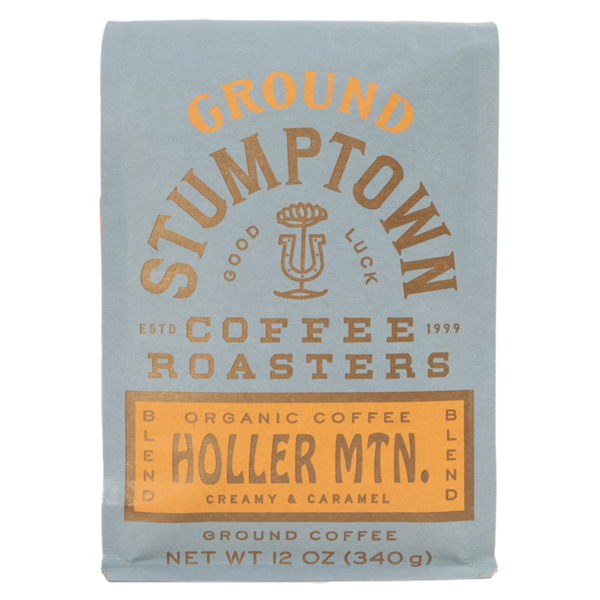 Coffee Grounds and Whole Beans Stumptown Holler Mountain, Medium Roast Ground Organic Coffee, Bag hero