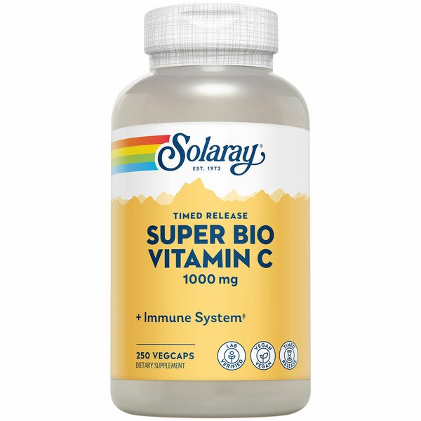 Vitamin C Solaray Super Bio C, Buffered, Tstr hero