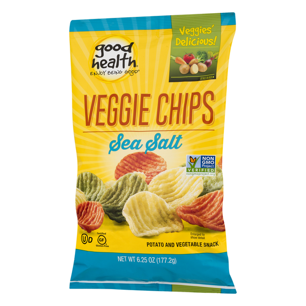 Potato Chips,Tortilla & Pretzels Good Health Veggie Chips Sea Salt hero