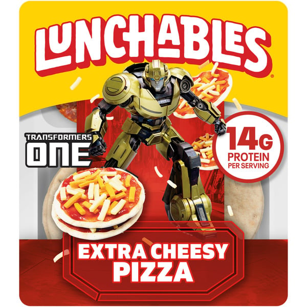 Packaged Lunchmeat Lunchables Extra Cheesy Pizza Kids Lunch Snack Kit hero