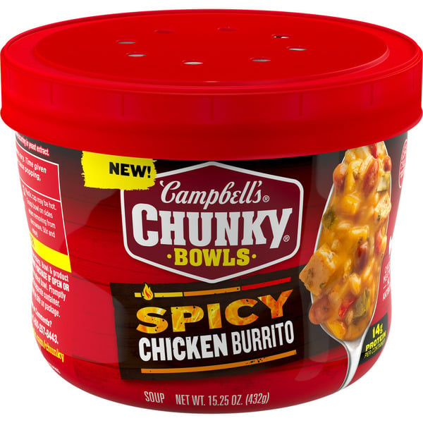 Soup, Broth & Bouillon Campbell's Spicy Chicken Burrito Soup hero