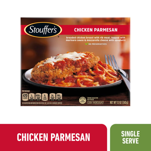 Frozen Meals Stouffer's Chicken Parmesan hero