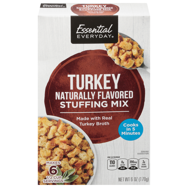 Instant Foods Essential Everyday Stuffing Mix, Turkey hero