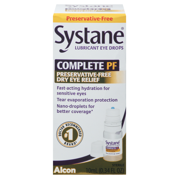 Eye & Ear Care SYSTANE Lubricant Eye Drops, Complete PF hero