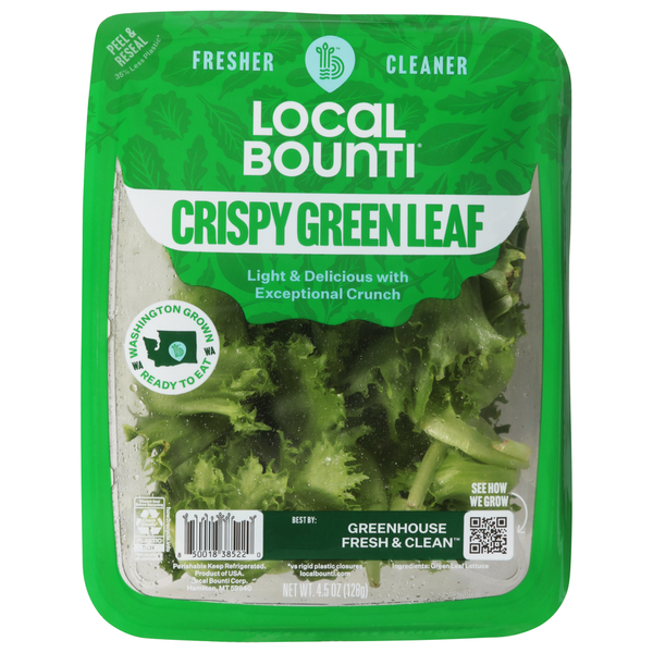 Packaged Vegetables & Fruits Local Bounti Crispy Green Leaf hero