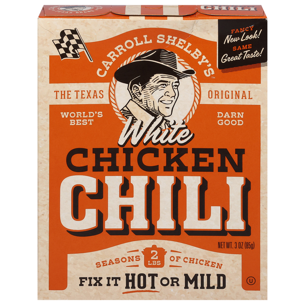 Marinades & Meat Preparation Carroll Shelby's White Chicken Chili hero