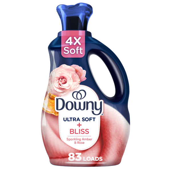 Laundry Downy Infusions Liquid Fabric Softener, BLISS, Amber and Rose hero