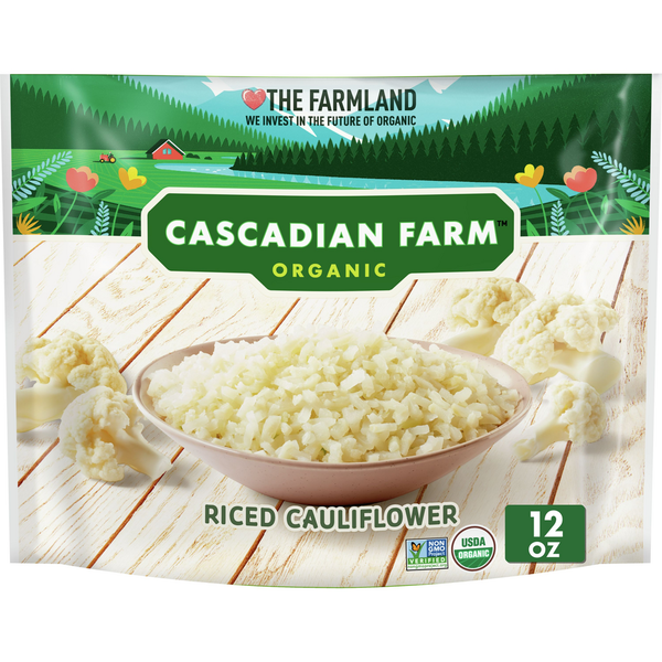 Frozen Produce Cascadian Farm Organic Frozen Riced Cauliflower hero