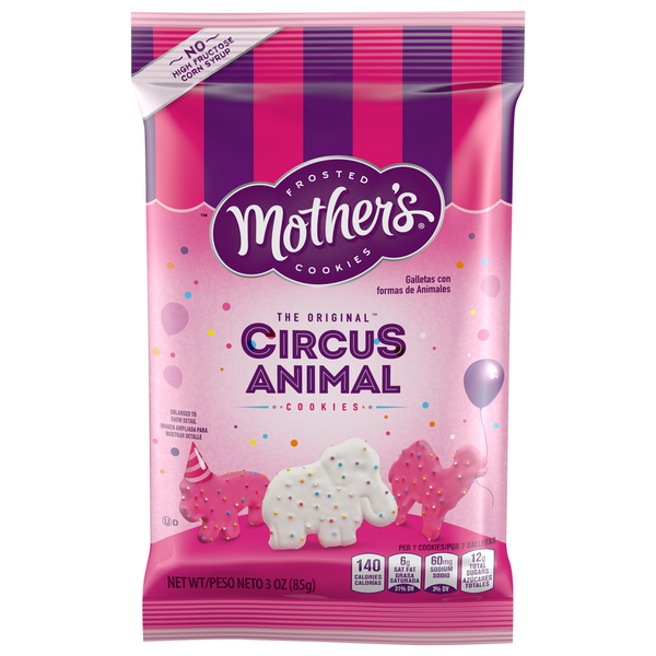 Cookies & Cakes Mother's Cookies, Frosted, Circus Animal, The Original hero