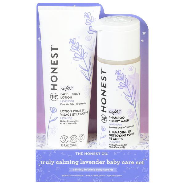 Baby First Aid & Vitamins The Honest Company Baby Care Set, Calming Bedtime, Lavender hero