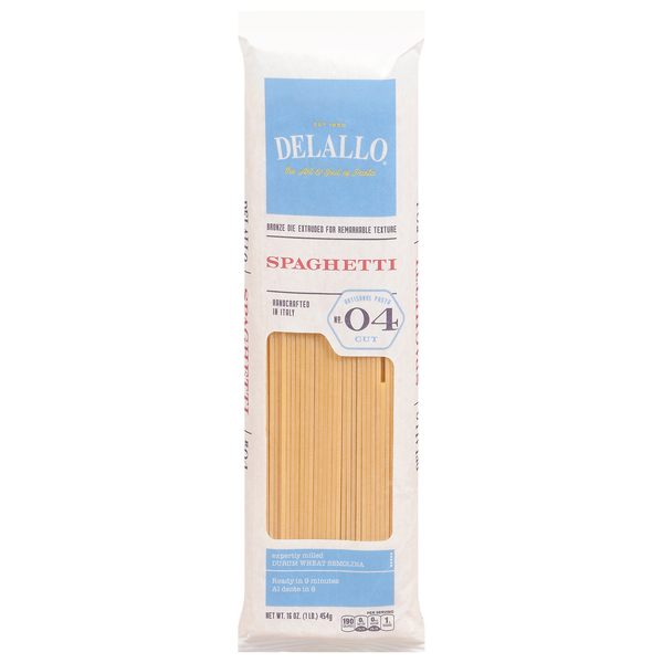 Dry Pasta DeLallo Spaghetti Pasta hero