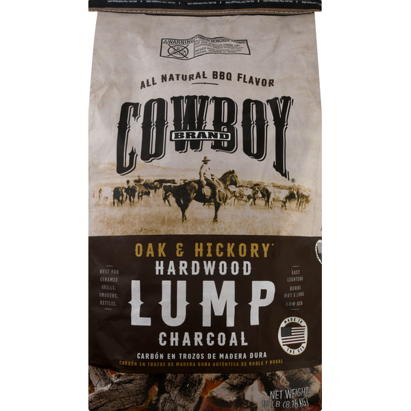 Garden Cowboy Lump Charcoal, Hardwood, Oak & Hickory hero