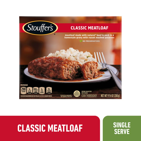 Frozen Meals Stouffer's Classic Meatloaf Frozen Meal hero