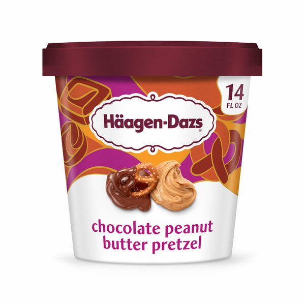 Ice Cream & Ice Haagen-Dazs Chocolate Peanut Butter Pretzel Ice Cream hero