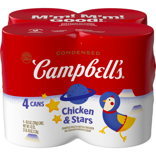 Campbell's Chicken and Stars Soup hero