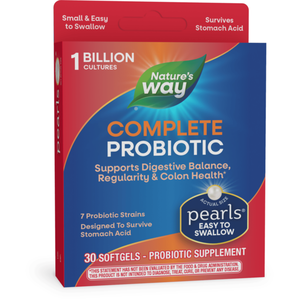 Digestion Nature's Way Probiotic Pearls® Complete hero