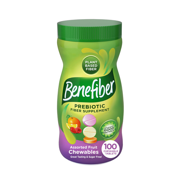 Vitamins & Supplements Benefiber Fiber Supplement Tablets hero