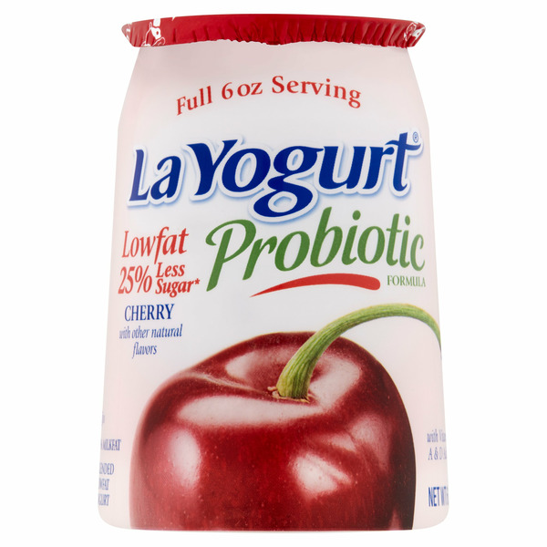 Yogurt La Yogurt Yogurt, Blended Lowfat, Cherry hero