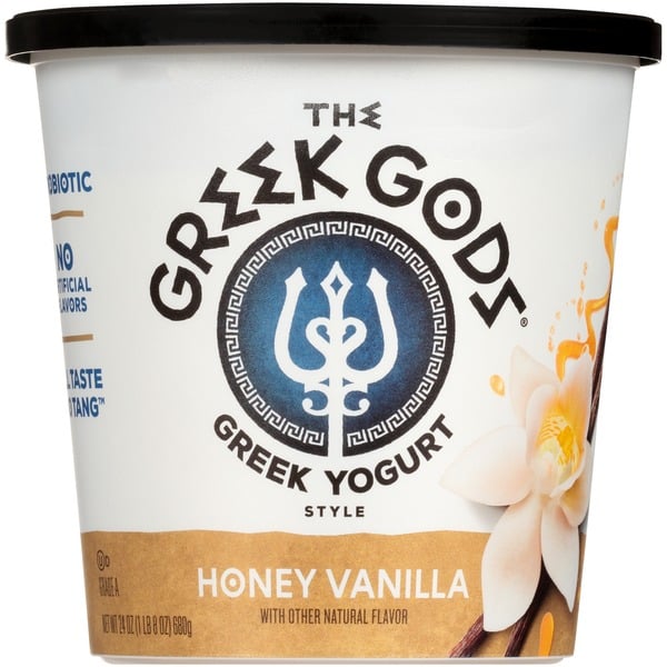 Yogurt Greek Gods Yogurt, Honey Vanilla, Greek Style hero