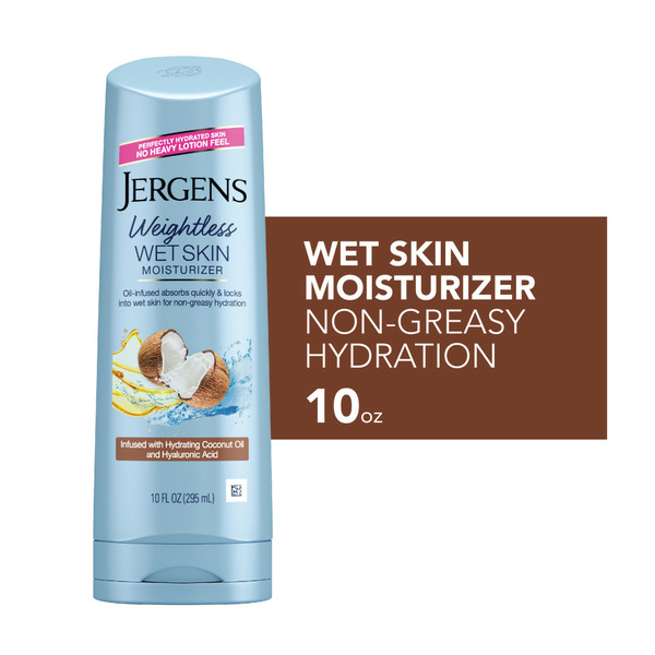 Body Lotions & Soap Jergens Coconut In Shower Lotion with Coconut Oil hero