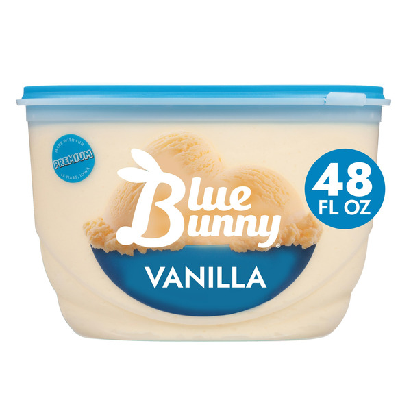 Frozen Dessert Blue Bunny Premium Vanilla Frozen Dessert hero