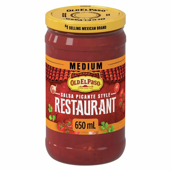 Chips & Pretzels Old El Paso Restaurante Salsa Picante Medium hero