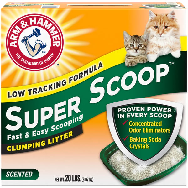 Cat Food & Care Arm & Hammer Super Scoop Clumping Litter Fresh Scent hero