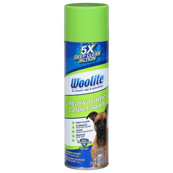 Cleaning Products Woolite Carpet Foam Cleaner, Heavy Traffic hero