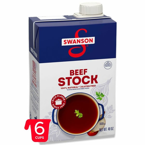 Swanson's 100% Natural Beef Stock hero