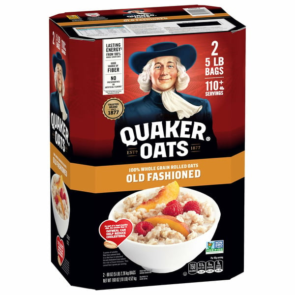 Cereal Quaker Oats, Old Fashioned, 100% Wole Grain, Rolled hero