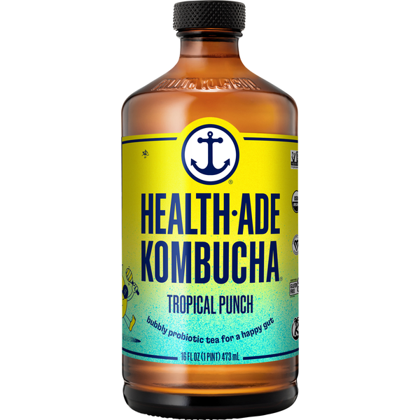 Juice & Nectars Health-Ade Kombucha, Tropical Punch hero