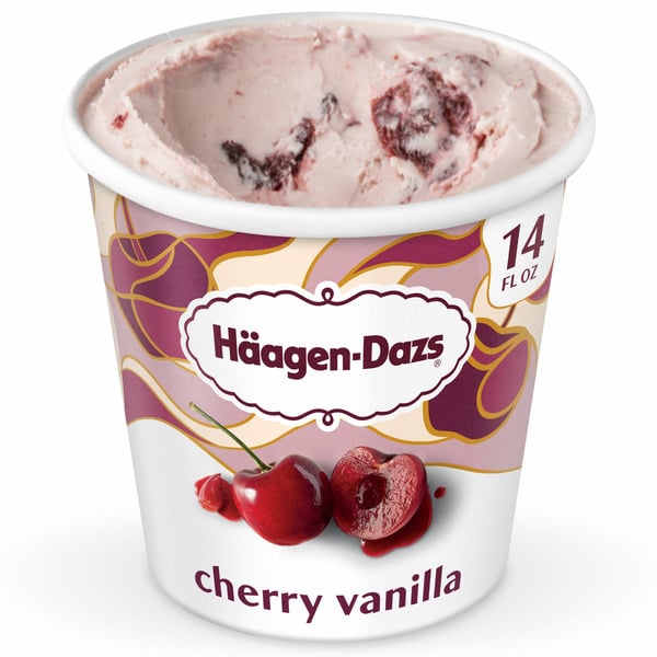 Ice Cream, Novelties & Ice Haagen-Dazs Cherry Vanilla Ice Cream hero