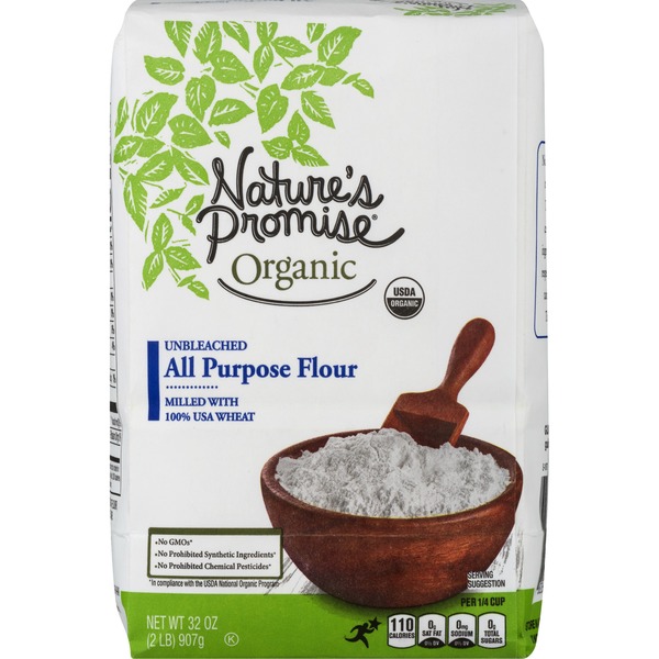 Baking Ingredients Nature's Promise Organic All Purpose Flour hero