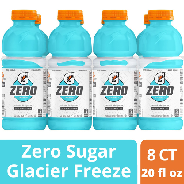 Energy & Sports Drinks Gatorade Zero, Glacier Freeze - Pack hero