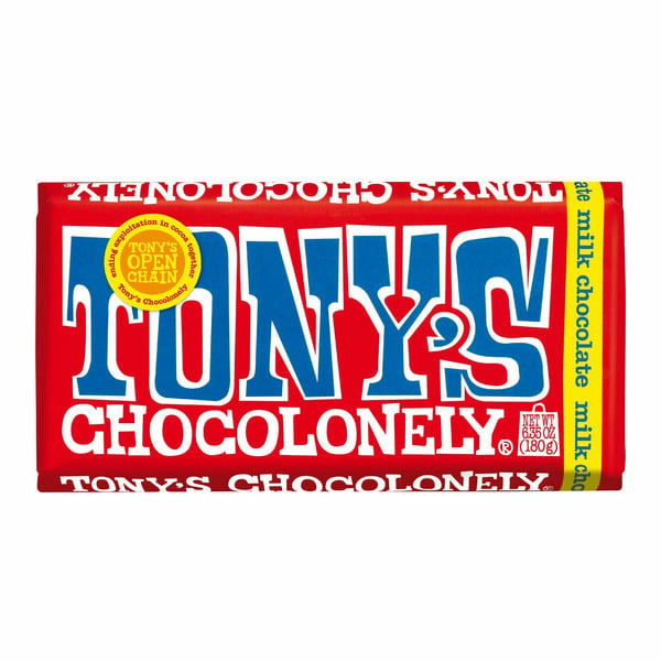 Candy & Chocolate Tony's Chocolonely Milk Chocolate hero