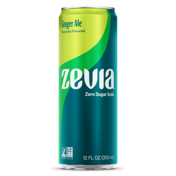 Soft Drinks Zevia Zero Sugar Ginger Ale Soda hero