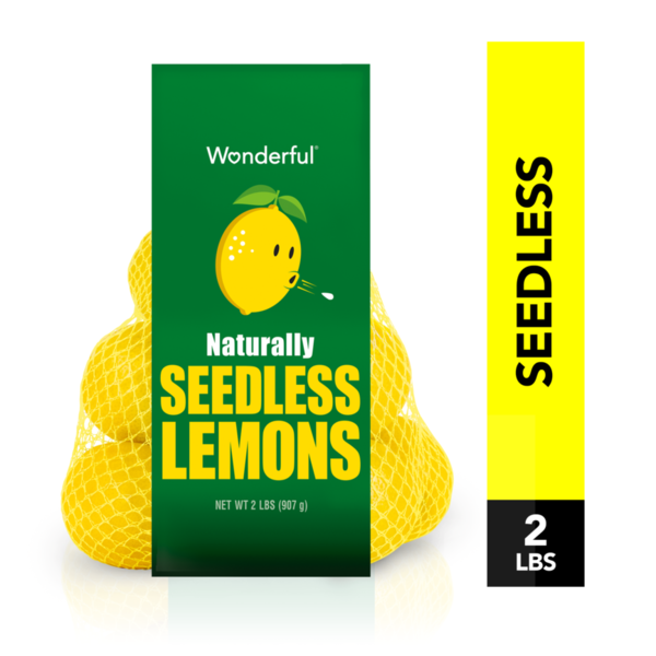 Packaged Vegetables & Fruits Wonderful Seedless Lemons Seedless Lemons hero