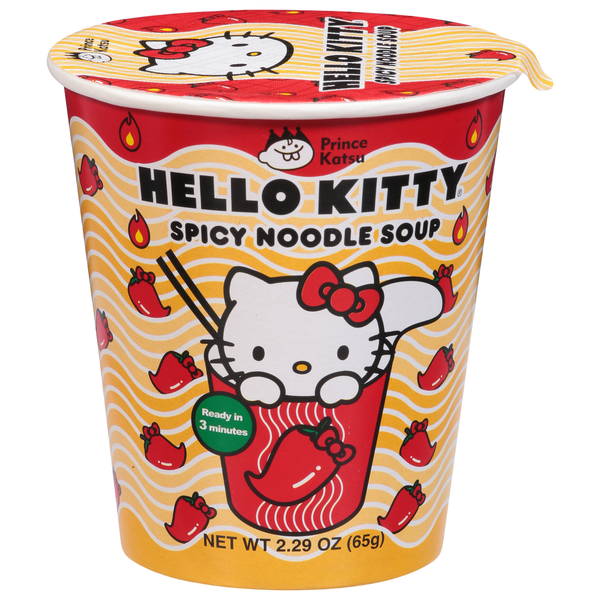 Instant Foods Hello Kitty Noodle Soup, Spicy hero