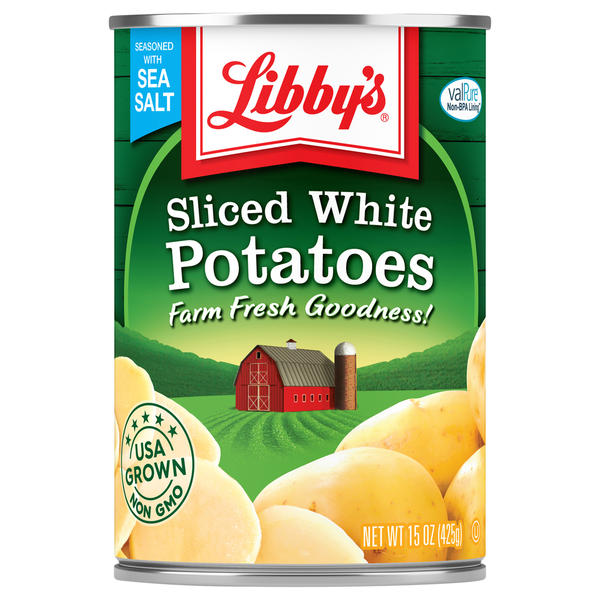 Canned & Jarred Vegetables Libby's Potatoes, Sliced White hero