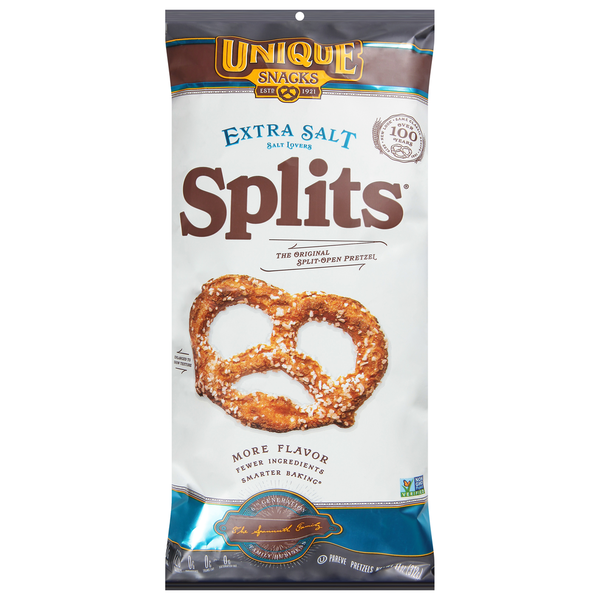 Chips & Pretzels Unique Snacks Pretzels, Extra Salt hero