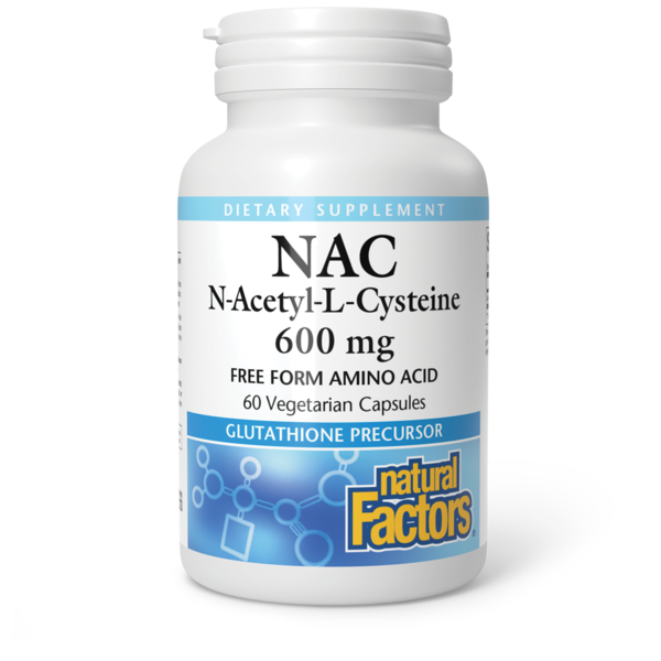 Dietary Supplements Natural Factors N-Acetyl-L-Cysteine hero